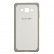 Samsung Protective Cover EF-PA300BS - оригинален хибриден кейс за Samsung Galaxy A3 (2015) (бял-сив)