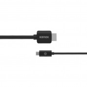 Kanex Thunderbolt 3.0 (USB-C) to HDMI Cable - кабел за свързване от USB-C към HDMI 4K (черен) (5 метра) 1