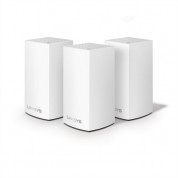 Linksys Velop AC3600 Intelligent Mesh WiFi System - интелигентна мрежова WiFi (рутер) система (3 броя) (бял)