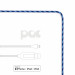PAC Intelligent Power Cable - светещ кабел за iPhone, iPad и устройства с Lightning порт (син)  2