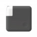 Elago MacBook Charger Cover - силиконов калъф за MagSafe 2 60W и Apple USB-C 61W захранвания (тъмносив) 2