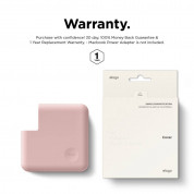 Elago MacBook Charger Cover - силиконов калъф за MagSafe 2 60W и Apple USB-C 61W захранвания (розов) 7