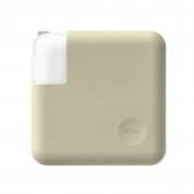 Elago MacBook Charger Cover - силиконов калъф за MagSafe 2 85W и Apple USB-C 87W и 96W захранвания (бял) 1