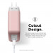 Elago MacBook Charger Cover - силиконов калъф за MagSafe 2 85W и Apple USB-C 87W и 96W захранвания (розов) 5