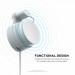 Elago Google WiFi Outlet Wall Mount - силиконова поставка за Google WiFi (бяла) 5