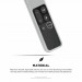 Elago R2 Slim Case - удароустойчив силиконов калъф за Apple TV Siri Remote (бял-фосфоресциращ) 4
