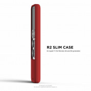 Elago R2 Slim Case - удароустойчив силиконов калъф за Apple TV Siri Remote (червен) 5