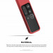 Elago R2 Slim Case - удароустойчив силиконов калъф за Apple TV Siri Remote (червен) 2