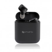 4smarts True Wireless Stereo Headset Eara TWS Buttons - безжични Bluetooth слушалки с микрофон за мобилни устройства (черен)  1