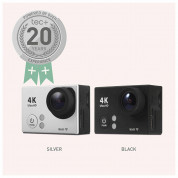 Tecplus 4K Action Camera - 4К екшън камера за заснемане на любимите ви моменти (черен) 3