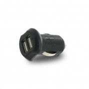 iGo Microjuice 2.1A Dual USB Car Charger - зарядно за кола с 2 USB изхода за мобилни устройства (черен)