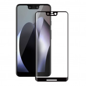Eiger 3D Glass Full Screen Tempered Glass Screen Protector for Google Pixel 3 XL (black-clear)