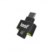 Leef Access-C microSD Card Reader + Samsung MicroSD 32GB EVO Plus UHS-I (U3) Memory Card - четец за microSD карти + MicroSD 32GB устройства с USB-C 1