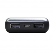 4smarts Power Bank VoltHub Compact Ferrum 10000 mAh - външна батерия с 2 USB изхода (тъмносив) 2