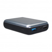 4smarts Power Bank VoltHub Compact Ferrum 10000 mAh with 2 USB ouputs (grey) 1