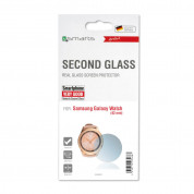 4smarts Second Glass - калено стъклено защитно покритие за дисплея на Samsung Galaxy Watch (42mm) (прозрачен) 1