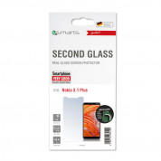 4smarts Second Glass Limited Cover - калено стъклено защитно покритие за дисплея на Nokia 3.1 Plus (прозрачен) 1