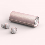 PaMu Scroll TWS Headset Sakura - иновативни безжични Bluetooth слушалки с микрофон (розово злато)  1