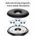 Baseus Star Ring Magnetic Car Bracket (SUHQ-01) - магнитна поставка за радиатора на кола за смартфони (черен) 7