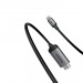 Baseus C-Video USB-C to HDMI Male Cable - кабел за свързване от USB-C към HDMI 4K (черен) (1.8м) 2