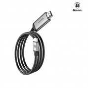 Baseus C-Video USB-C to HDMI Male Cable - кабел за свързване от USB-C към HDMI 4K (черен) (1.8м)