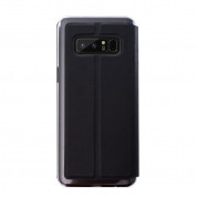 JT Berlin Folio Case - хоризонтален кожен (веган кожа) калъф тип портфейл за Samsung Galaxy Note 8 (черен) 1