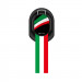 4smarts Loop-Guard Finger Strap Italy - каишка за задържане за смартфони с италианското знаме (черен) 1