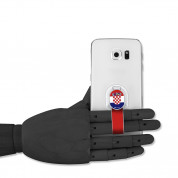 4smarts Loop-Guard Finger Strap Croatia - каишка за задържане за смартфони с хърватското знаме (бял-червен) 1