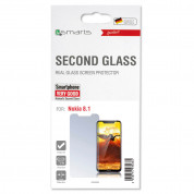 4smarts Second Glass Limited Cover - калено стъклено защитно покритие за дисплея на Nokia 8.1 (прозрачен) 2
