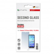 4smarts Second Glass Limited Cover - калено стъклено защитно покритие за дисплея на Huawei Y5 Prime (2018), Y5 (2018) (прозрачен) 2