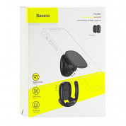 Baseus Airbag Support Holder - поставка и аксесоар против изпускане на вашия смартфон и поставка за кола (черен) 6