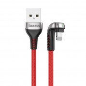 Baseus U-Shaped Mobile Game Cable USB for iPhone with Lightning conectors (red) 1