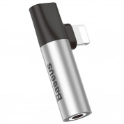 Baseus Lightning & Audio Adapter (CALL43-S1) (silver)