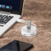Baseus USB-A Round Box Hub Adapter - 4-портов USB хъб за компютри и лаптопи (15 см) (бял) 3