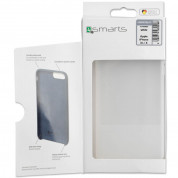 4smarts Silicone Case CUPERTINO ICE - тънък силиконов (TPU) калъф за iPhone XS, iPhone X (прозрачен-мат) 4