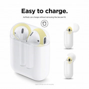Elago Airpods Secure Fit (2 pairs) (yellow) 1