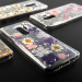 4smarts Soft Cover Glamour Bouquet - силиконов (TPU) калъф с цветя за Samsung Galaxy S9 Plus (прозрачен-бял) 2