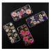 4smarts Soft Cover Glamour Bouquet - силиконов (TPU) калъф с цветя за iPhone 8, iPhone 7 (прозрачен-бял) 1