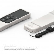 Elago R1 Intelli Case - удароустойчив силиконов калъф за Apple TV Siri Remote (бял) 6