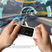 Elago R1 Intelli Case - удароустойчив силиконов калъф за Apple TV Siri Remote (бял) 4