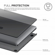 Elago Slim Case - предпазен поликарбонатов кейс за MacBook Pro 15 Touch Bar (модели от 2016 до 2020 година) (тъмносив) 2