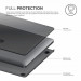 Elago Slim Case - предпазен поликарбонатов кейс за MacBook Pro 15 Touch Bar (модели от 2016 до 2020 година) (тъмносив) 3