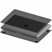 Elago Slim Case - предпазен поликарбонатов кейс за MacBook Pro 15 Touch Bar (модели от 2016 до 2020 година) (тъмносив)