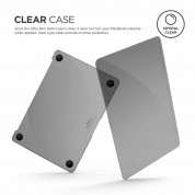 Elago Slim Case - предпазен поликарбонатов кейс за MacBook Pro 15 Touch Bar (модели от 2016 до 2020 година) (тъмносив) 4