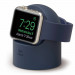 Elago W2 Watch Stand - силиконова поставка за Apple Watch (тъмносиня) 1