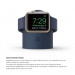 Elago W2 Watch Stand - силиконова поставка за Apple Watch (тъмносиня) 7