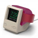 Elago W4 Watch Stand - силиконова винтидж поставка в стила на Apple iMac (1998) за Apple Watch (розова) 1