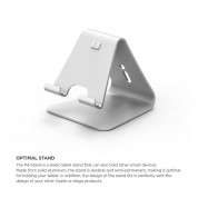 Elago P4 Stand - дизайнерска алуминиева поставка за iPad и таблети (сребриста) 1