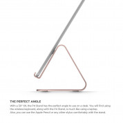 Elago P4 Stand - дизайнерска алуминиева поставка за iPad и таблети (розово злато) 3