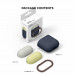 Elago Duo Hang Silicone Case - силиконов калъф за Apple Airpods (син) 8